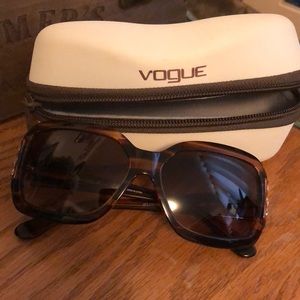 Brown Vogue Sunglasses in New like condition!